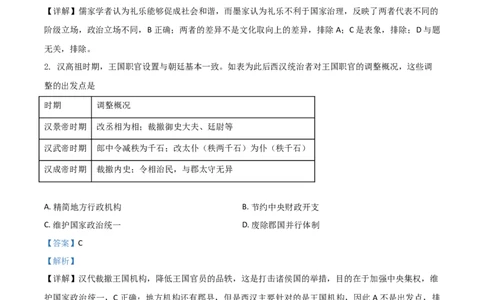 2021年高考历史试卷（山东）（解析卷）_历史历年高考真题_新&middot;Word版2008-2025&middot;高考历史真题_历史（按年份分类）2008-2025_2021&middot;历史高考真题