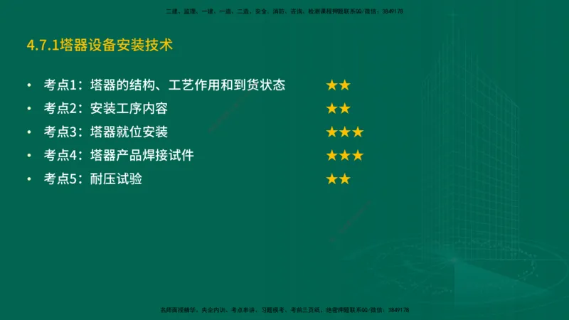 25年一建《机电实务》精讲第4章讲义在线版_2026年一级建造师_2026年一建机电_2025年一建机电SVIP_02-基础精讲✿高端面授✿深度强化_25-机电《教材精讲班》黄老师YL