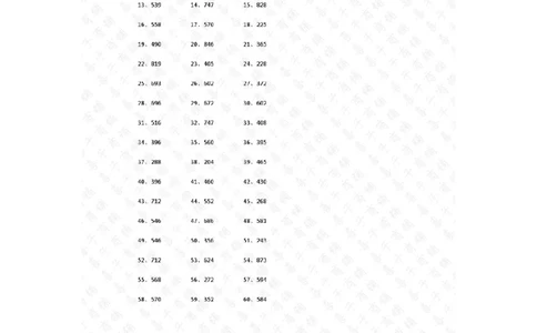 100以内&times;1位第61~80篇答案_小学数学口算竖式脱式计算应用题一二三四五六年级上下册电_小学数学口算题库电子版（1-6）_小学数学口算三年级_口算题适合3年级