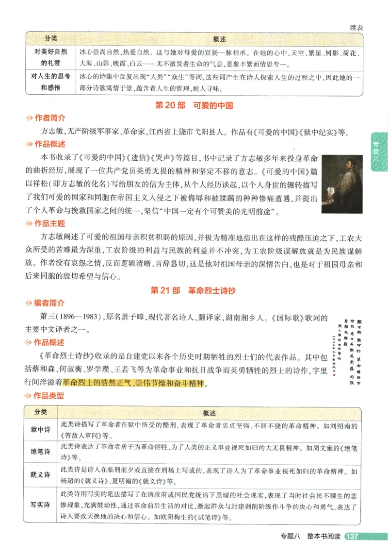 2026版53初中知识清单-语文