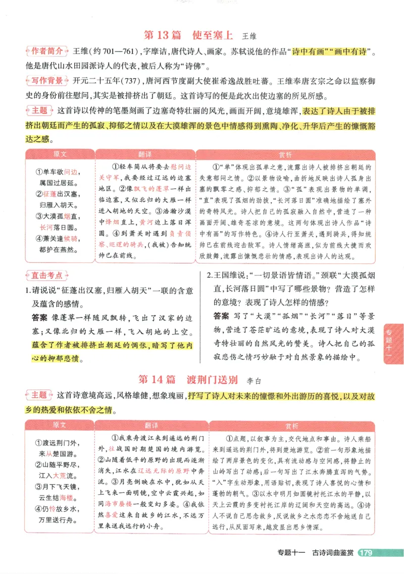 2026版53初中知识清单-语文