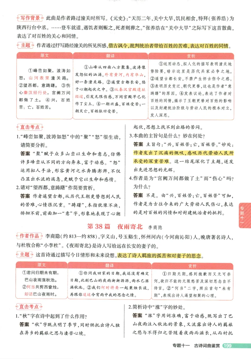 2026版53初中知识清单-语文