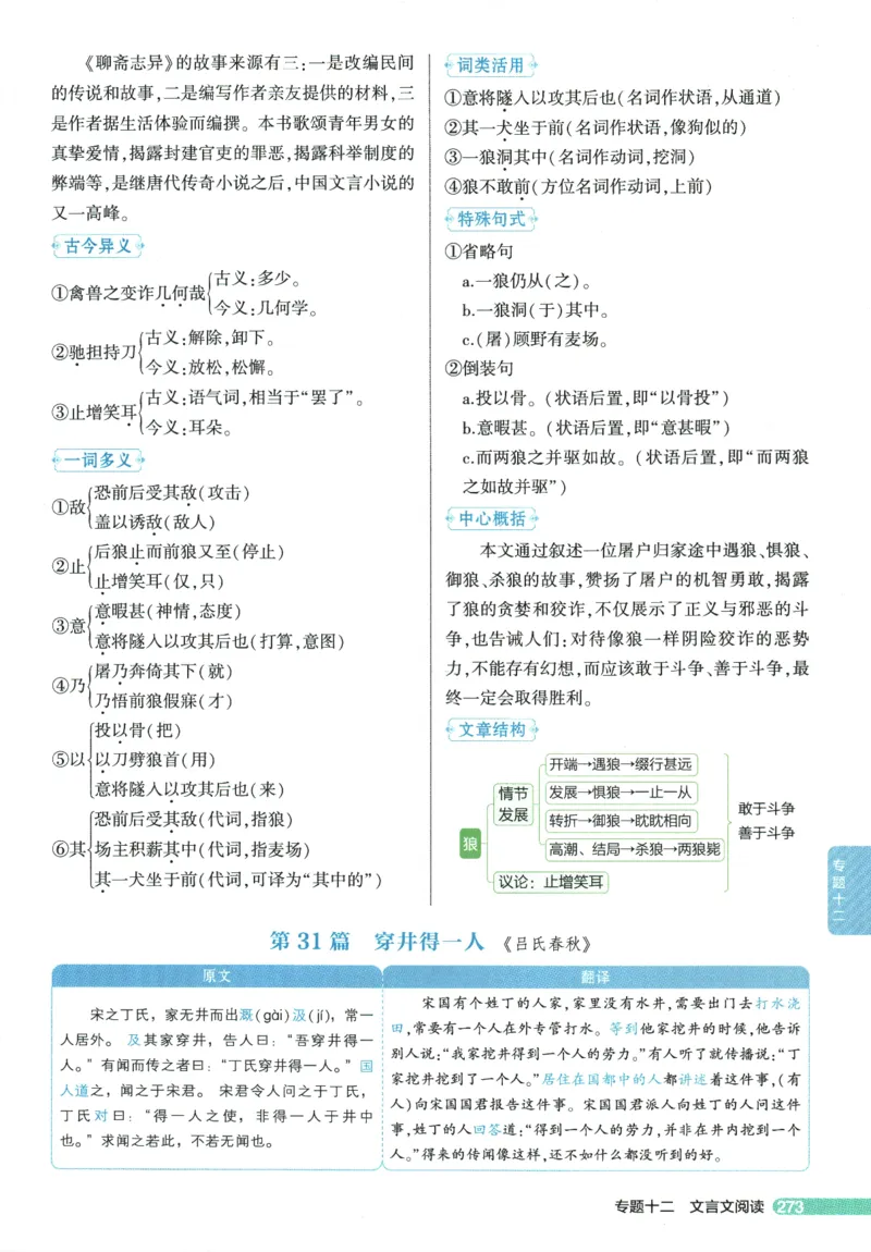 2026版53初中知识清单-语文