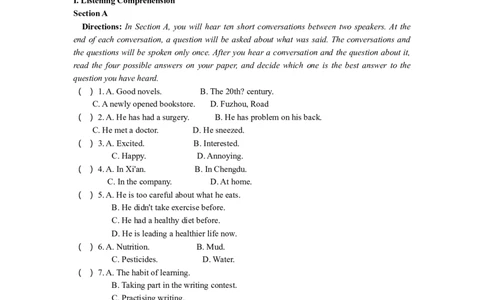 2019年高考英语试卷（上海）（秋考）（空白卷）_英语历年高考真题_新&middot;Word版2008-2025&middot;高考英语真题_英语（按年份分类）2008-2025_2019&middot;高考英语真题