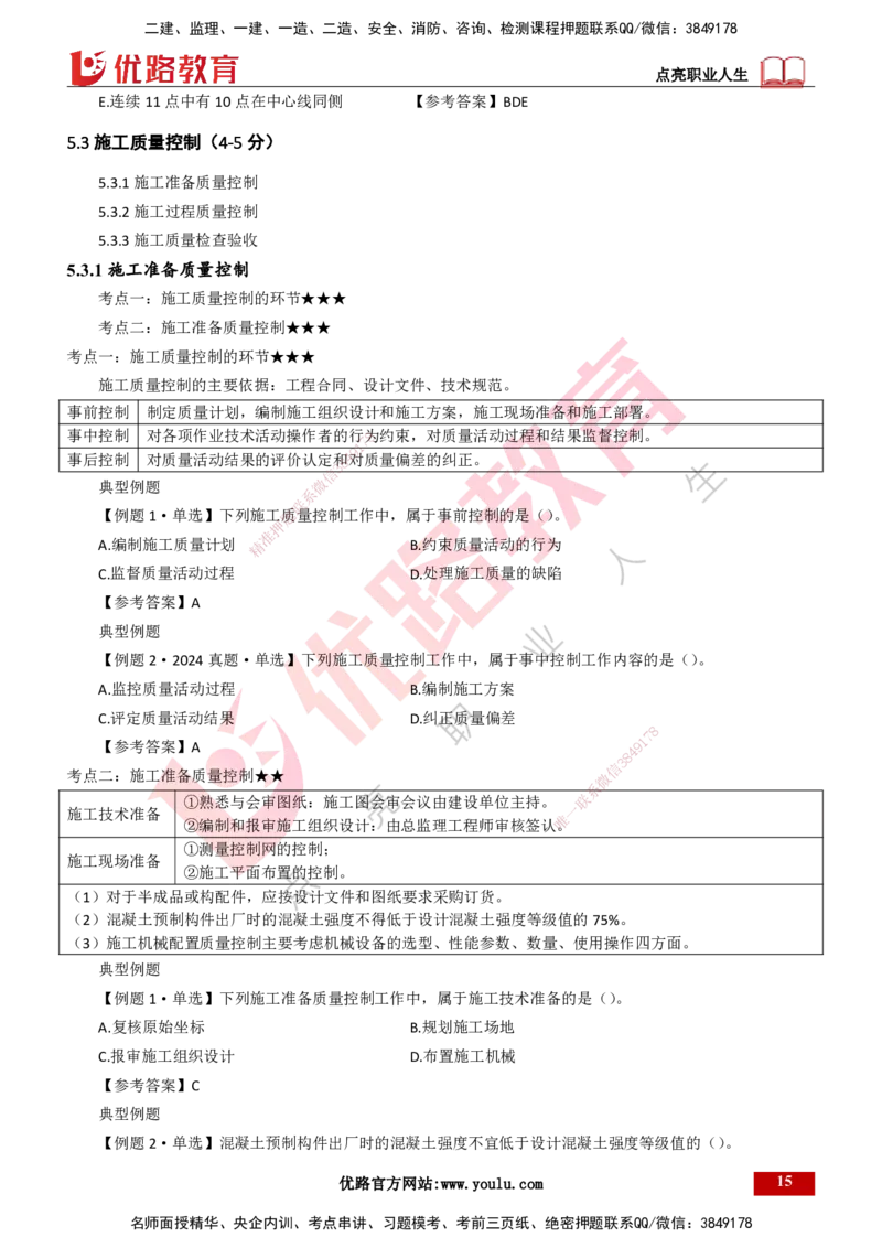 25年一建《项目管理》大V精讲第5章讲义打印版_2026年一级建造师_2026年一建管理_2025年一建管理SVIP_02-基础精讲✿高端面授✿深度强化_30-管理《强化精讲班》许名标YL