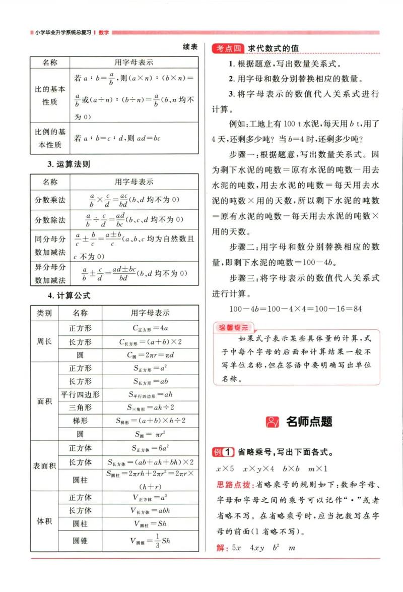 阳光同学考点大全数学_2024年人教版小学数学一二三四五六年级上册下册期中期末试a0747_小学全科《同步练习+精品试卷》打包下载（1-6年级单元月考期中期末试卷）_小升初中总复习