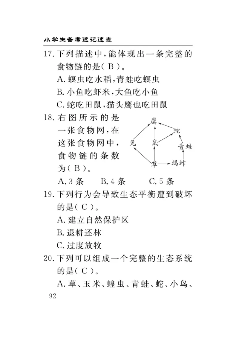 大象版科学五年级下册速记速查_2024年人教版小学数学一二三四五六年级上册下册期中期末试a0747_小学全科《同步练习+精品试卷》打包下载（1-6年级单元月考期中期末试卷）_小学科学