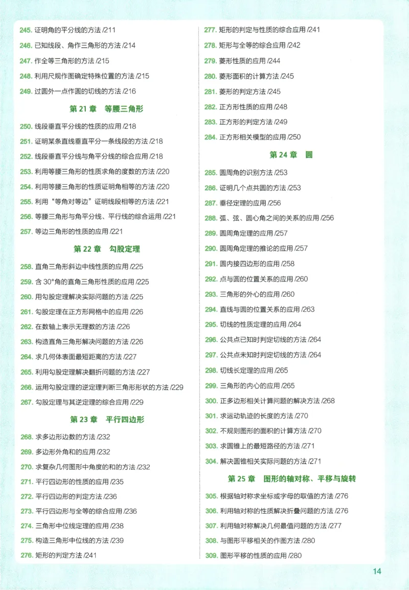 2026版53初中知识清单-数学