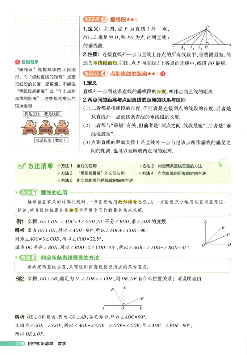 2026版53初中知识清单-数学