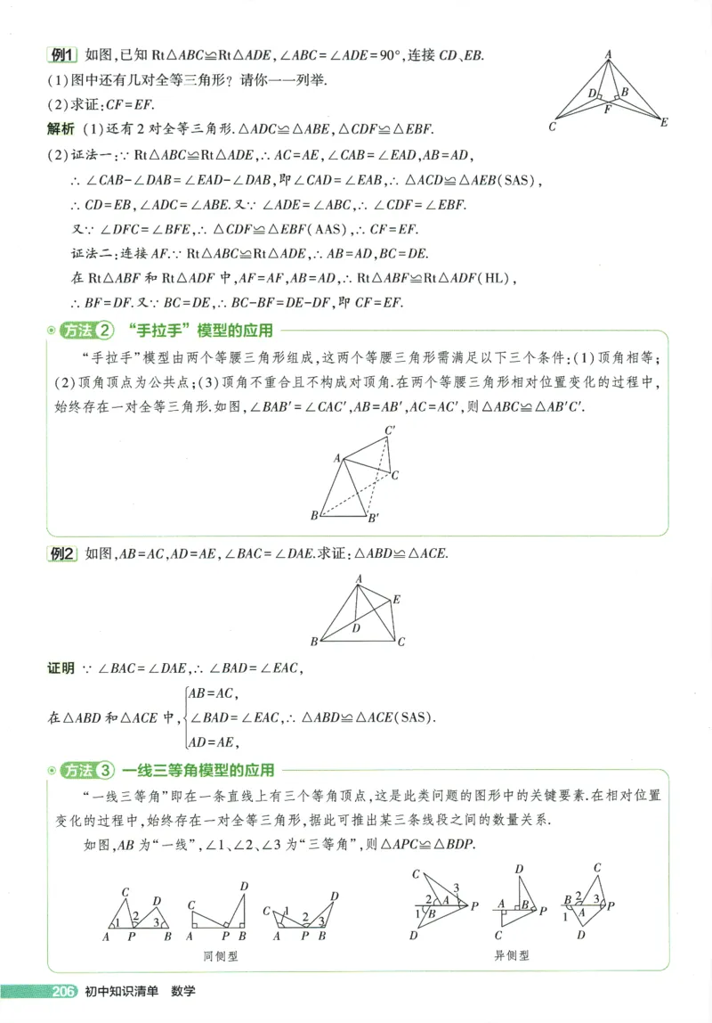 2026版53初中知识清单-数学