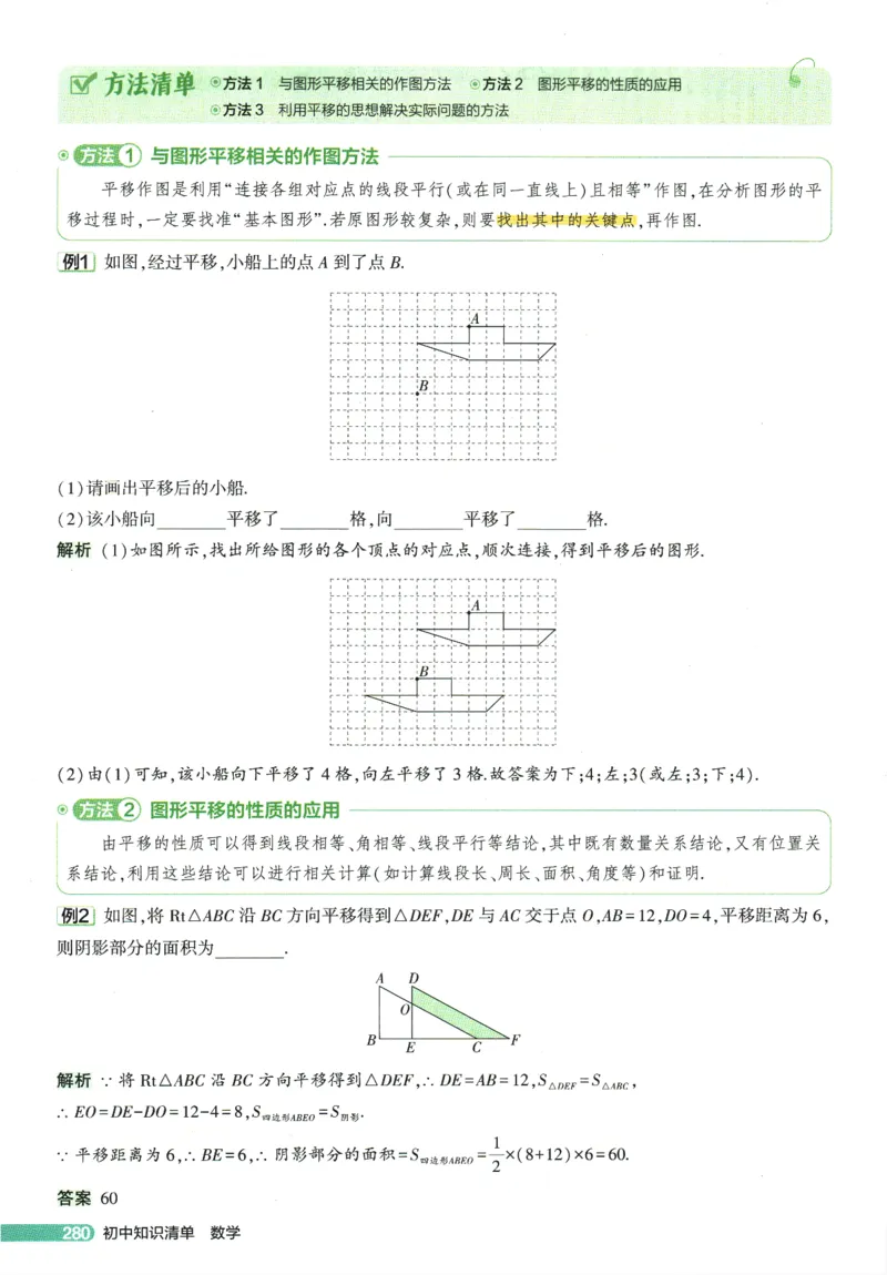 2026版53初中知识清单-数学
