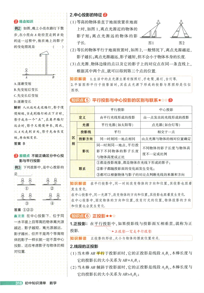 2026版53初中知识清单-数学