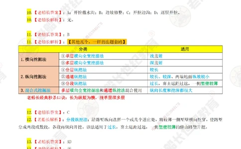 01老船长一建公路&mdash;&mdash;点题强化直播01-答案_2026年一级建造师_2026年一建公路_2025年一建公路SVIP_04-冲刺串讲✿考点强化✿小灶集训_21-公路《点题强化班》老船长JQ推荐_讲义
