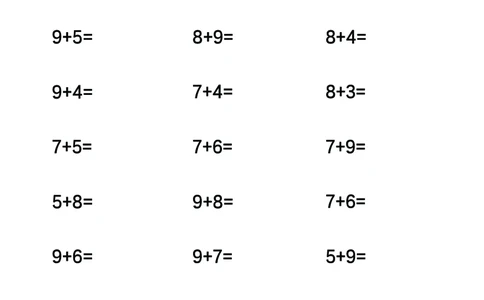 第二关：凑十法_幼小语数英专项资料_幼小数学专项