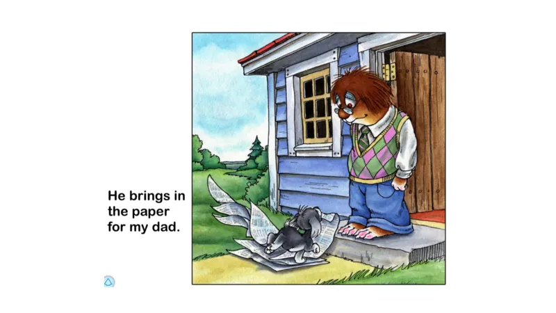 23.Justmeandmypuppy_Frank（小毛怪）老师爆笑阅读单词课（50个故事3000词）_小炸毛爆笑故事单词课课件