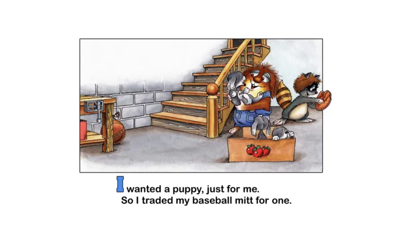 23.Justmeandmypuppy_Frank（小毛怪）老师爆笑阅读单词课（50个故事3000词）_小炸毛爆笑故事单词课课件