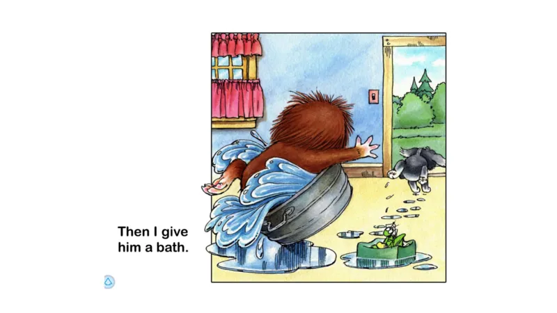 23.Justmeandmypuppy_Frank（小毛怪）老师爆笑阅读单词课（50个故事3000词）_小炸毛爆笑故事单词课课件