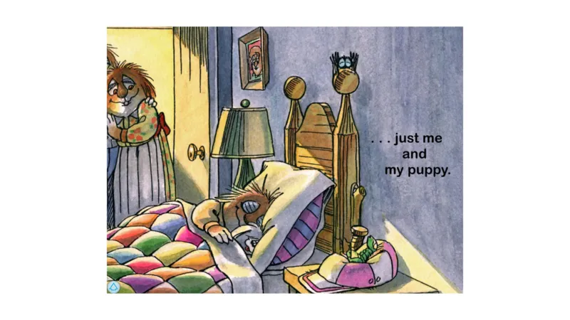 23.Justmeandmypuppy_Frank（小毛怪）老师爆笑阅读单词课（50个故事3000词）_小炸毛爆笑故事单词课课件