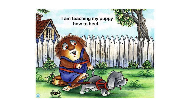 23.Justmeandmypuppy_Frank（小毛怪）老师爆笑阅读单词课（50个故事3000词）_小炸毛爆笑故事单词课课件