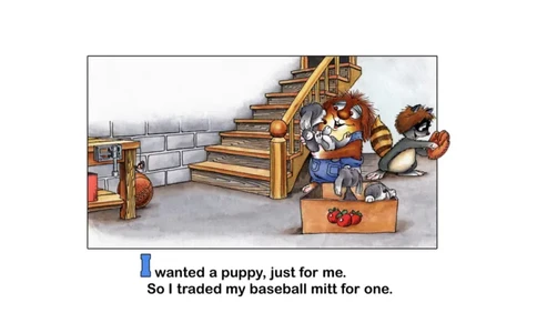 23.Justmeandmypuppy_Frank（小毛怪）老师爆笑阅读单词课（50个故事3000词）_小炸毛爆笑故事单词课课件