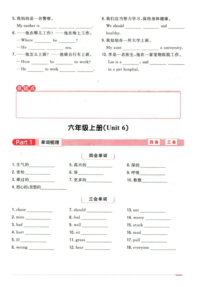 阳光同学教材知识梳理英语_2024年人教版小学数学一二三四五六年级上册下册期中期末试a0747_小学全科《同步练习+精品试卷》打包下载（1-6年级单元月考期中期末试卷）