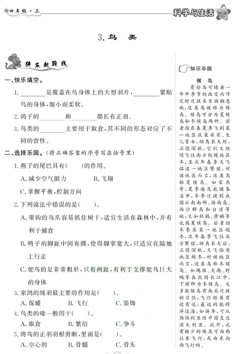 科学四年级上册苏教版_2024年人教版小学数学一二三四五六年级上册下册期中期末试a0747_小学全科《同步练习+精品试卷》打包下载（1-6年级单元月考期中期末试卷）_小学科学
