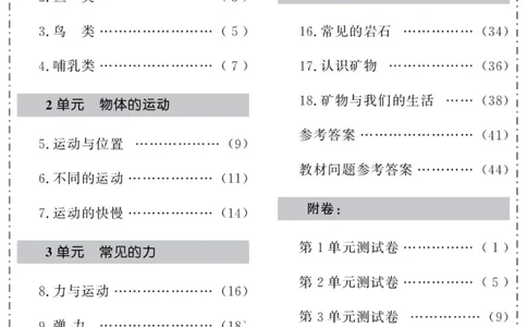 科学四年级上册苏教版_2024年人教版小学数学一二三四五六年级上册下册期中期末试a0747_小学全科《同步练习+精品试卷》打包下载（1-6年级单元月考期中期末试卷）_小学科学