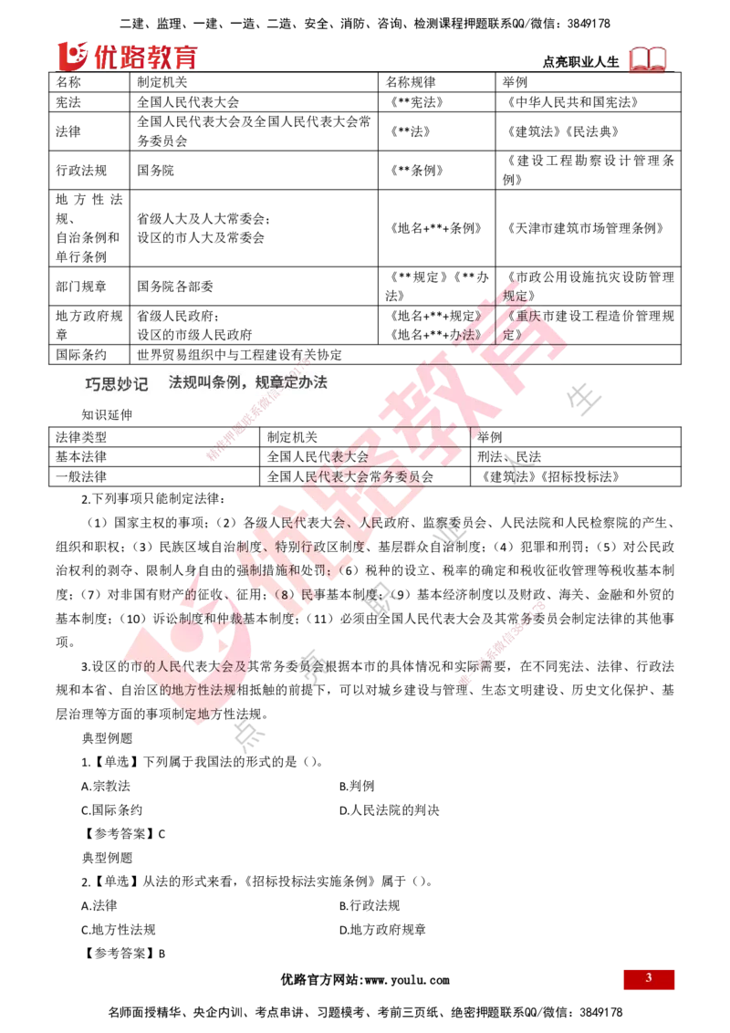 25年一建《工程法规》精讲总讲义打印版(1)_2026年一建法规_2025年一建法规SVIP_02-基础精讲✿高端面授✿深度强化_22-法规《教材精讲班》刘老师YL