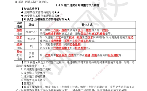 34.第34讲-44施工进度控制_2026年一级建造师_2026年一建管理_2025年一建管理SVIP_02-基础精讲✿高端面授✿深度强化_25-管理《考点精讲班》张君、郑春秋HQ_郑春秋_讲义