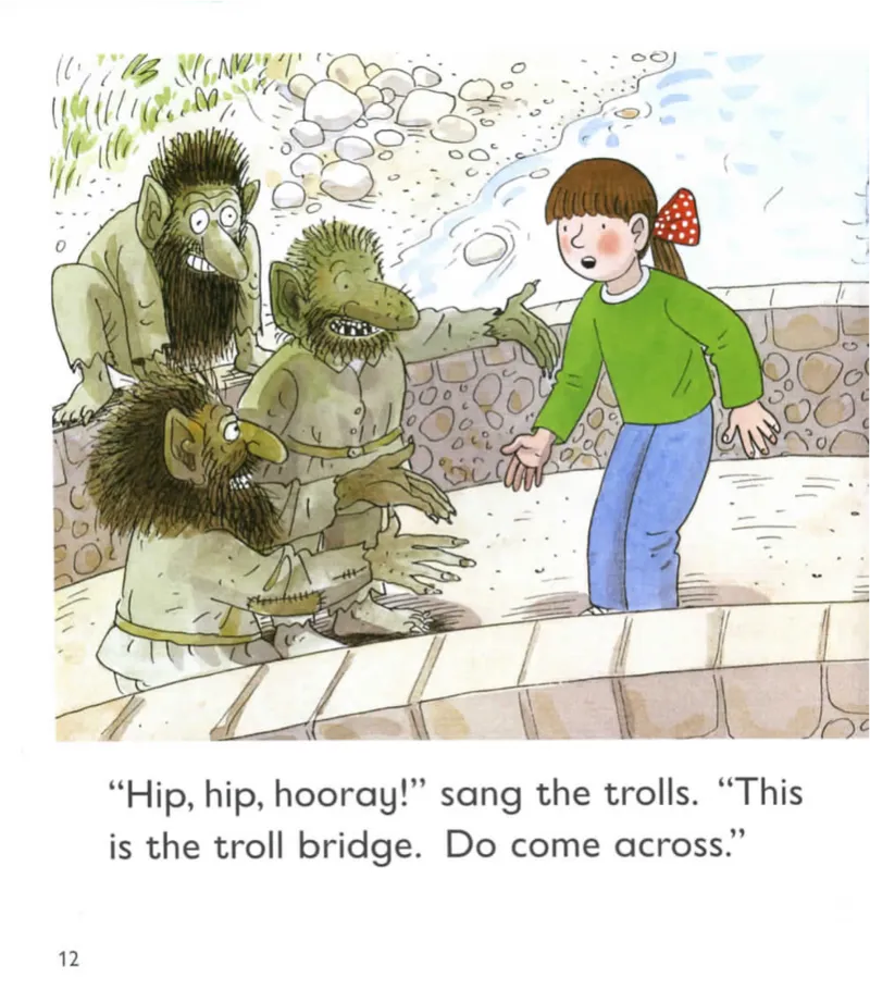 5-21KipperandtheTrolls_Frank（小毛怪）老师爆笑阅读单词课（50个故事3000词）_牛津树5级别穿越单词课课件