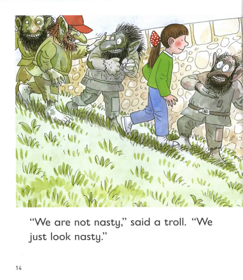 5-21KipperandtheTrolls_Frank（小毛怪）老师爆笑阅读单词课（50个故事3000词）_牛津树5级别穿越单词课课件