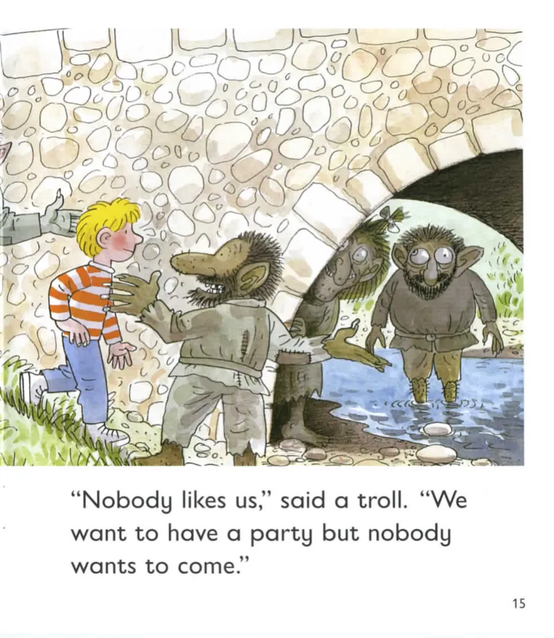 5-21KipperandtheTrolls_Frank（小毛怪）老师爆笑阅读单词课（50个故事3000词）_牛津树5级别穿越单词课课件