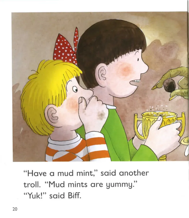 5-21KipperandtheTrolls_Frank（小毛怪）老师爆笑阅读单词课（50个故事3000词）_牛津树5级别穿越单词课课件