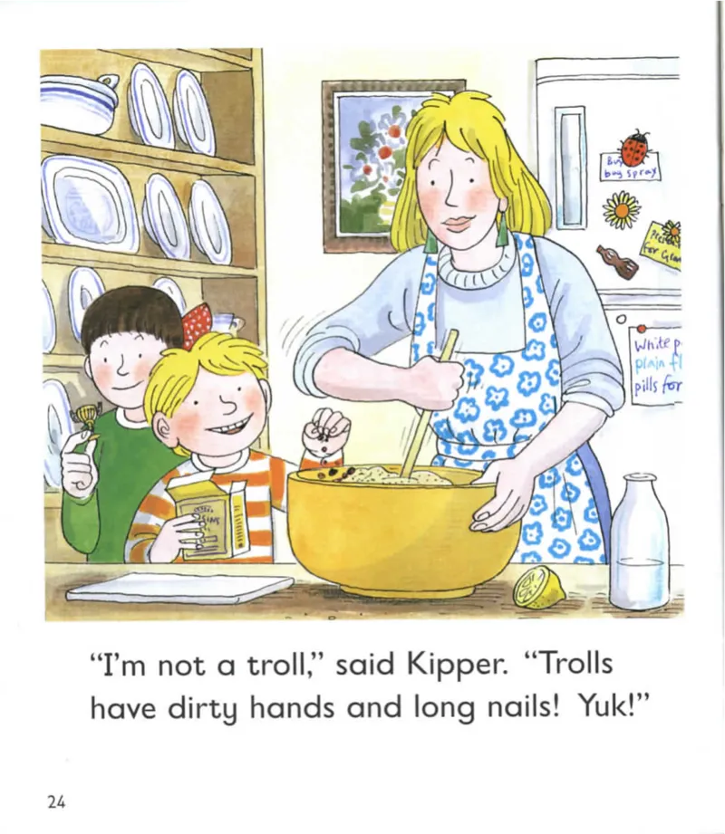 5-21KipperandtheTrolls_Frank（小毛怪）老师爆笑阅读单词课（50个故事3000词）_牛津树5级别穿越单词课课件