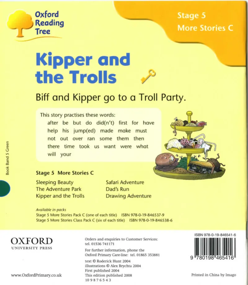 5-21KipperandtheTrolls_Frank（小毛怪）老师爆笑阅读单词课（50个故事3000词）_牛津树5级别穿越单词课课件