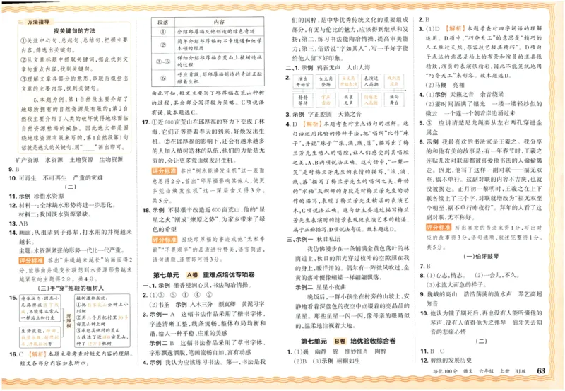 25秋王朝霞：培优100分 6语上