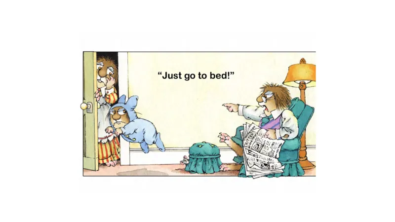 24.Justgotobed_Frank（小毛怪）老师爆笑阅读单词课（50个故事3000词）_小炸毛爆笑故事单词课课件