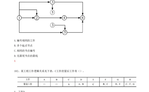 43.43-第4章-4.3-工程网络计划技术（一）_2026年一级建造师_2026年一建管理_2025年一建管理SVIP_03-习题精析✿实战特训✿模考通关_38-管理《高频考题400题》关宇SMR