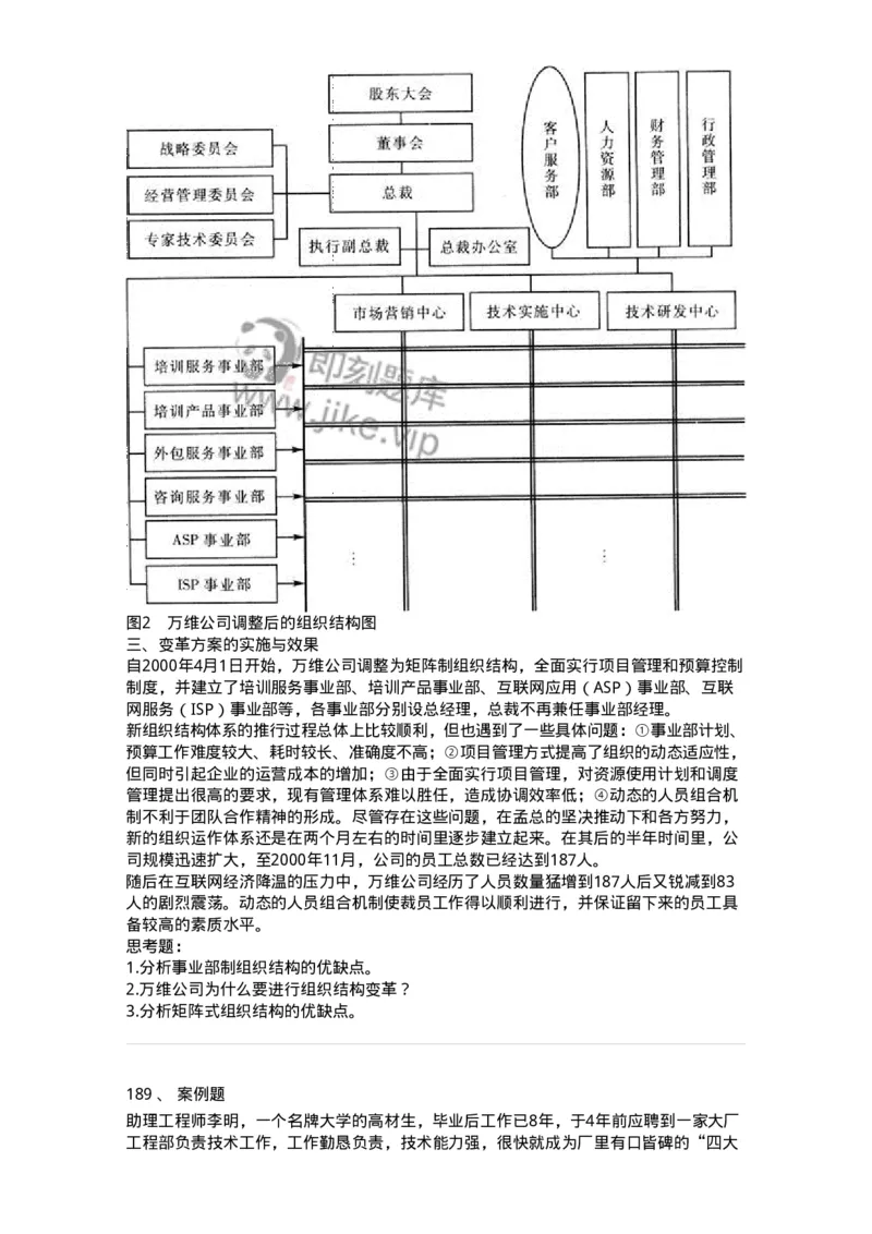 302-2管理学基础-137259_军队文职(1)_01.军队文职真题-专业课_（全）版本一（历年真题+章节练习+模拟题）_管理学与服务(军队文职)_章节练习_纯题目