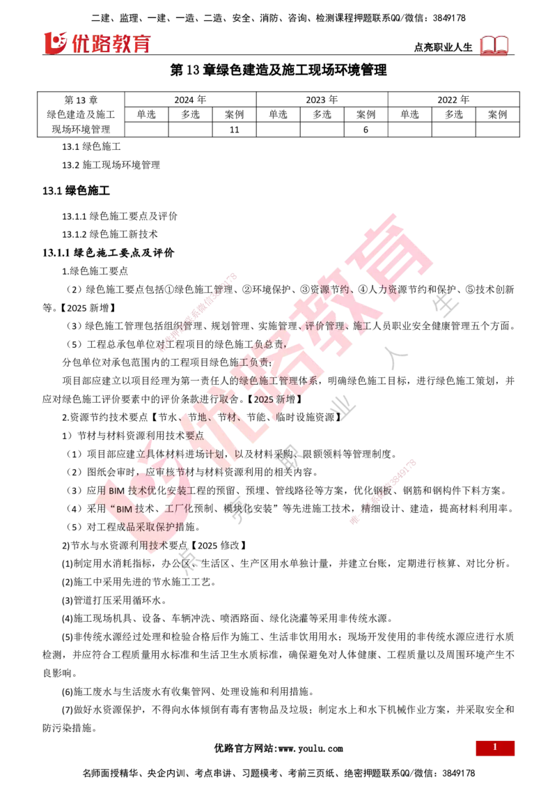 25年一建《机电实务》大V精讲第13章讲义打印版_2026年一级建造师_2026年一建机电_2025年一建机电SVIP_02-基础精讲✿高端面授✿深度强化_32-机电《强化精讲班》王建波YL