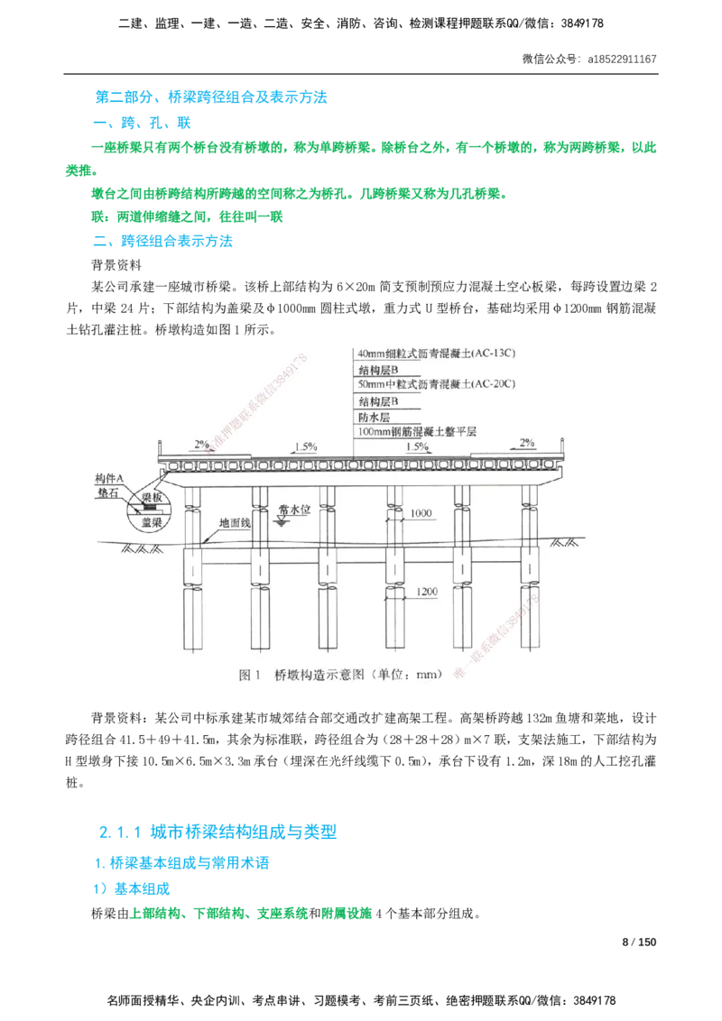 02-精讲课-第2章城市桥梁工程_2026年一级建造师_2026年一建市政_2025年一建市政SVIP_02-基础精讲✿高端面授✿深度强化_33-市政《精讲+习题课》曹铭明SMR推荐_讲义_精讲讲义