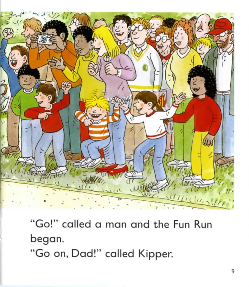 5-23Dad'sRun_Frank（小毛怪）老师爆笑阅读单词课（50个故事3000词）_牛津树5级别穿越单词课课件