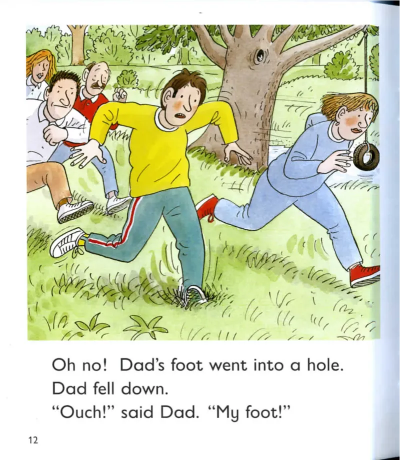 5-23Dad'sRun_Frank（小毛怪）老师爆笑阅读单词课（50个故事3000词）_牛津树5级别穿越单词课课件