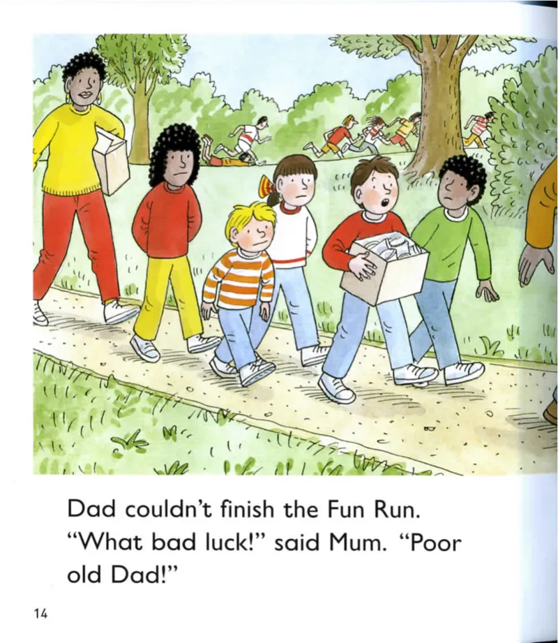 5-23Dad'sRun_Frank（小毛怪）老师爆笑阅读单词课（50个故事3000词）_牛津树5级别穿越单词课课件