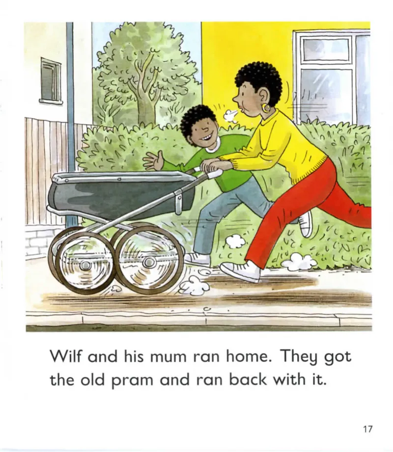 5-23Dad'sRun_Frank（小毛怪）老师爆笑阅读单词课（50个故事3000词）_牛津树5级别穿越单词课课件