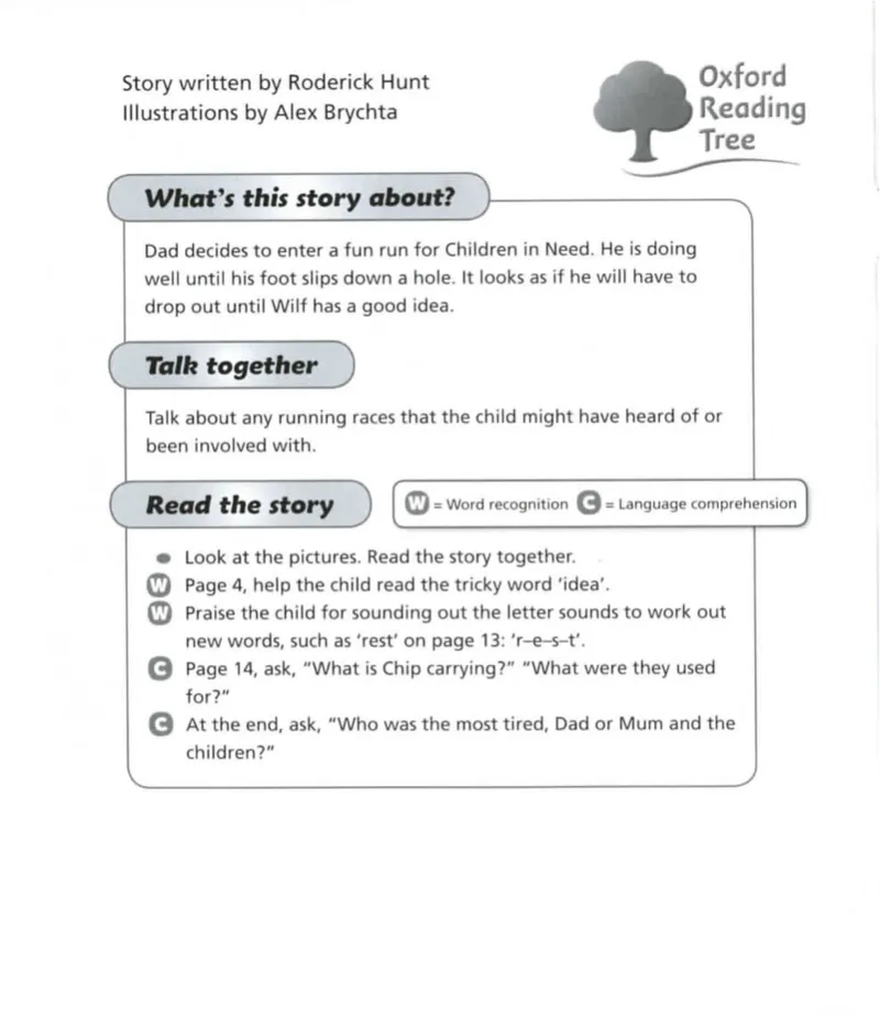 5-23Dad'sRun_Frank（小毛怪）老师爆笑阅读单词课（50个故事3000词）_牛津树5级别穿越单词课课件