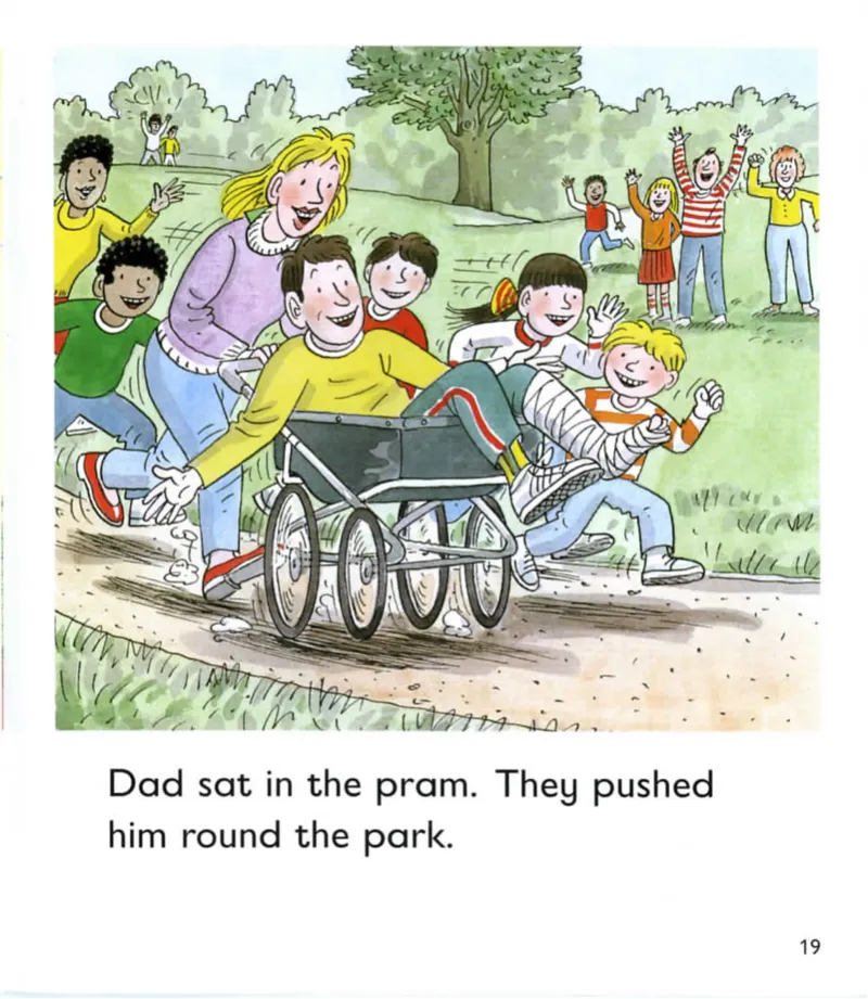 5-23Dad'sRun_Frank（小毛怪）老师爆笑阅读单词课（50个故事3000词）_牛津树5级别穿越单词课课件