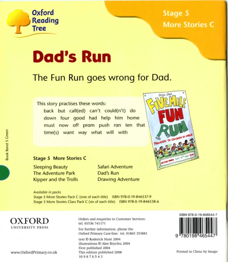 5-23Dad'sRun_Frank（小毛怪）老师爆笑阅读单词课（50个故事3000词）_牛津树5级别穿越单词课课件