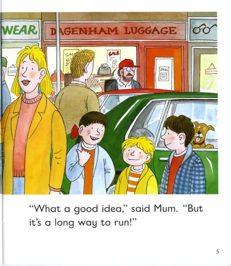 5-23Dad'sRun_Frank（小毛怪）老师爆笑阅读单词课（50个故事3000词）_牛津树5级别穿越单词课课件