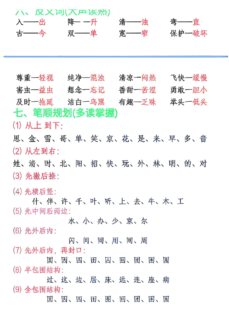 1132一年级下册语文复习要点指南_一年级上下册资料_一年级下册小红书同款资料_一下数学